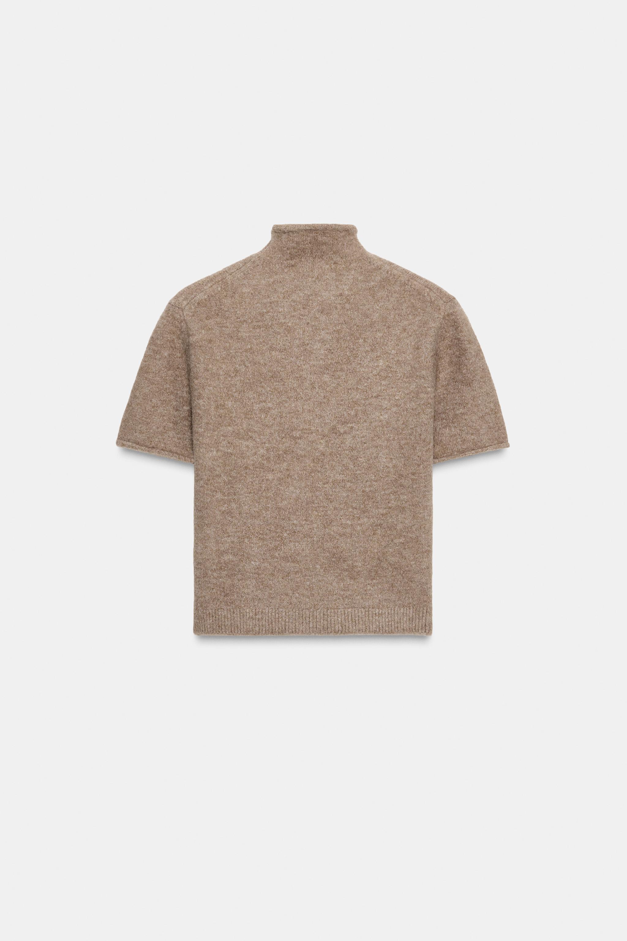 SOFT KNIT SHORT SLEEVE JUMPER